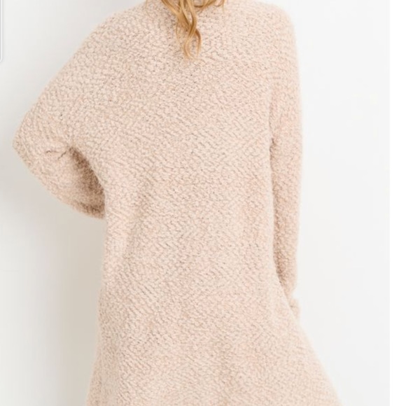 Soft Sherpa button Cardigan - Picture 6 of 8